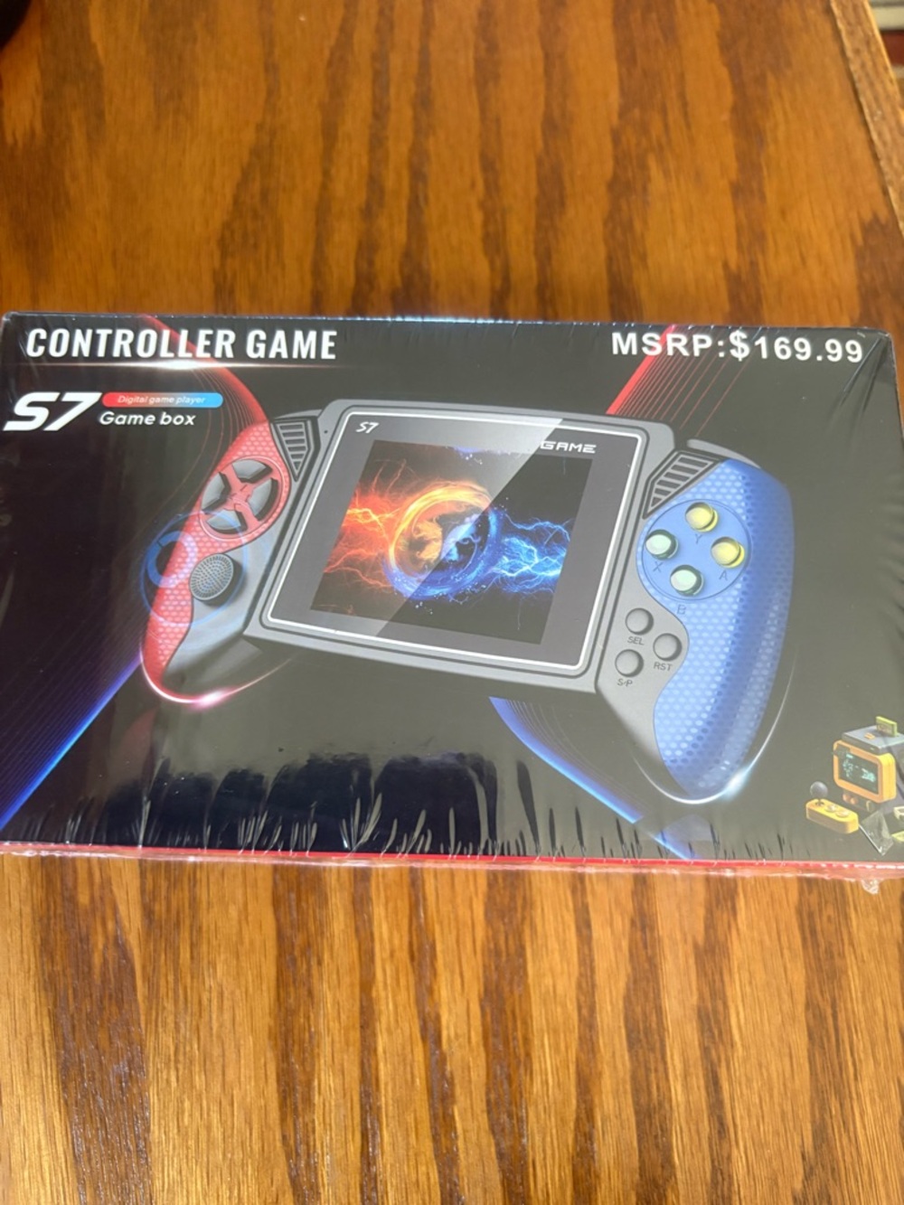S7 Controller Game Handheld - Red and Blue